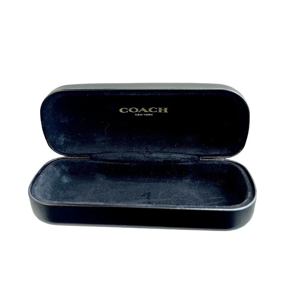 Coach Black Protective Hard Case Unisex for  Glasses/ Sunglasses